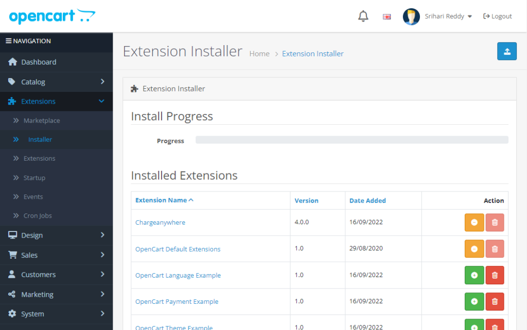 OpenCart Extension: Installation & Configuration – IOTGATEWAY.CLOUD ...